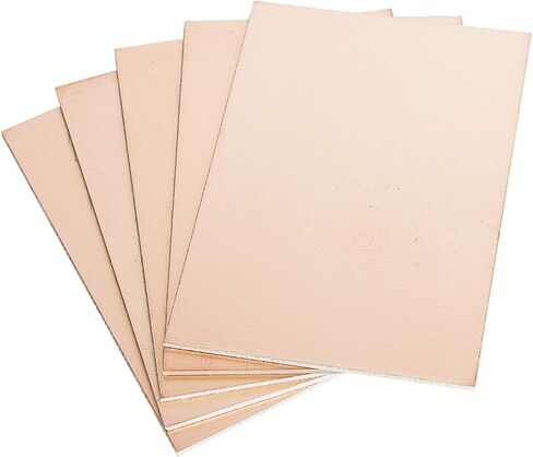 Aoje-Link Single Side Copper Clad PCB Laminate Circuit Board, FR-4 Glass Fiber, 300 x 200 x 1.5mm, 4pcs in Saudi Arabia