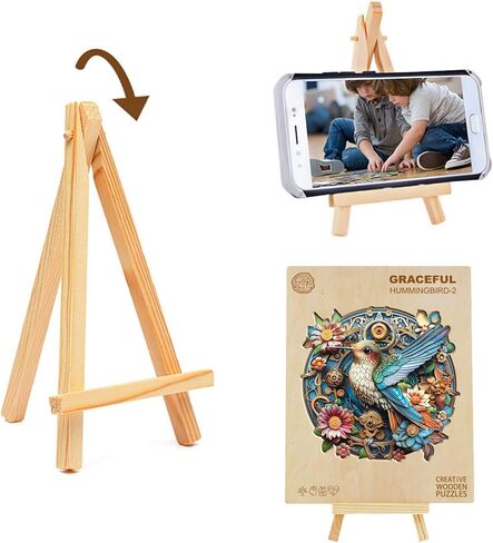 Wooden Puzzle for Adults-200PCS 3D Visual Effect Snail Unique Shape Advanced Wooden Jigsaw Puzzle for Adult, Challenge Wood Puzzle Cut Home Decoration (M-11.4 * 11.4in-200pcs) in Kuwait