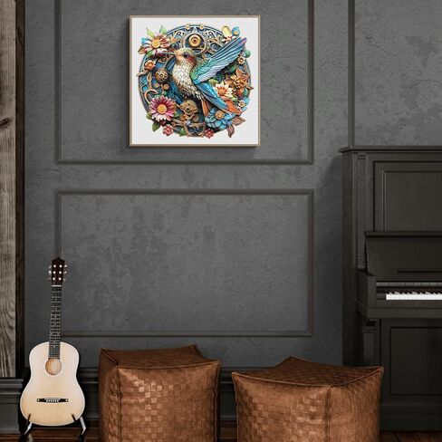 Wooden Puzzle for Adults-200PCS 3D Visual Effect Snail Unique Shape Advanced Wooden Jigsaw Puzzle for Adult, Challenge Wood Puzzle Cut Home Decoration (M-11.4 * 11.4in-200pcs) in Kuwait