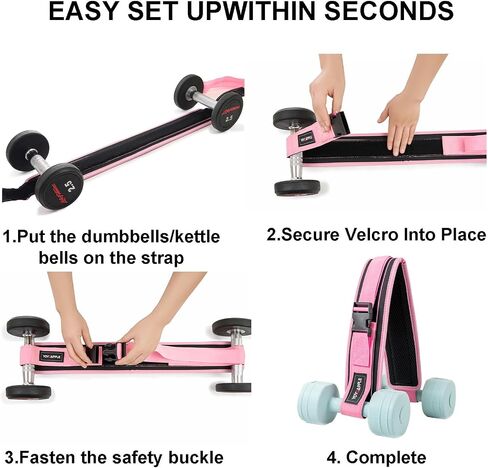 Dumbbell Hip Thrust Belt,Thick Padding Booty Belt for Hip Thrust,Dumbbell Belt for Hip Thrust,Glute Trainer and Booty Builder in Saudi Arabia
