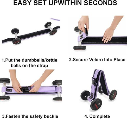 Dumbbell Hip Thrust Belt,Thick Padding Booty Belt for Hip Thrust,Dumbbell Belt for Hip Thrust,Glute Trainer and Booty Builder in Saudi Arabia