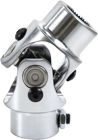 COOL STAR Universal Steering Joints 13/16"-36 Spline x 3/4" DD U-Joint Shaft Black 83mm (3-1/4") Working Angle 35°Degree in Saudi Arabia