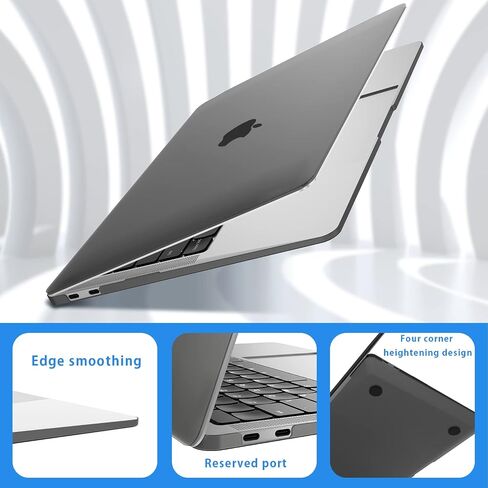 متوافق مع MacBook Air 13 Inch Case 2022 2021 2020 2019 2018 الإصدار A2337 M1 A2179 A1932 Touch ID ، Class Hard Shell و Complish in Kuwait
