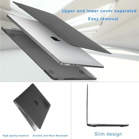 متوافق مع MacBook Air 13 Inch Case 2022 2021 2020 2019 2018 الإصدار A2337 M1 A2179 A1932 Touch ID ، Class Hard Shell و Complish in Kuwait