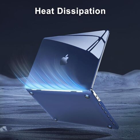 Moseso متوافق مع MacBook Pro 13 بوصة Case M2 2025 ، 2024 ، 2023-2016 A2338 M1 A2251 A2289 A2159 A1989 A1708 A1706 ، تفوق غطاء القشرة الصلبة من الجمال الطبيعي ، Clastal Clear Clear in Kuwait