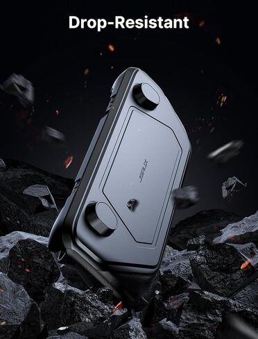 JSAUX ModCase for Steam Deck/Steam Deck OLED, PC0104 Modular Valve Steam Deck Case Include Protective Case, Face Cover, Cooling Fan, Metal Bracket and Strap - Cooler Set | Steam Deck Modular Case Include Detachable Front Shell, Protective Shell, Cooling F in Kuwait