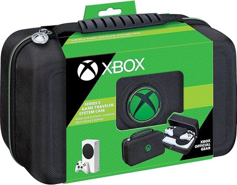 RDS - Game Traveler Xbox Series X|S Controller Case - Licensed and Tested by Xbox, Hard Shell Ballistic Nylon, Securely Holds Your System X|S Controller, Mesh Pocket Holds Charge Cables in Kuwait