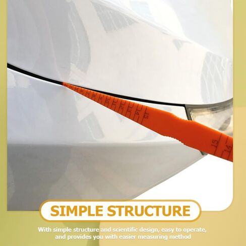 2PCS GAP GAUGE Auto Supplies CAR PANCE GAP TOOL TOOL Plastic Car Door Abor Accer Car GAP PLANE PLAC in Kuwait