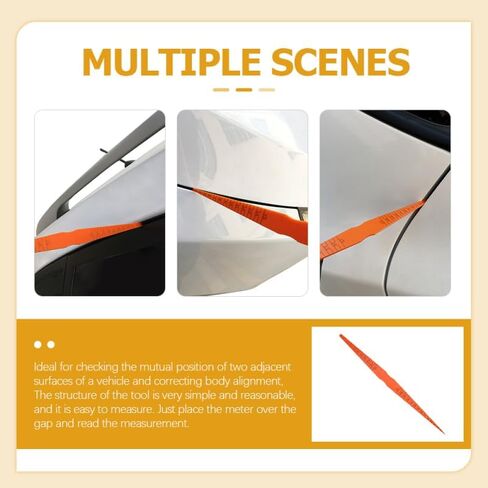 2PCS GAP GAUGE Auto Supplies CAR PANCE GAP TOOL TOOL Plastic Car Door Abor Accer Car GAP PLANE PLAC in Kuwait