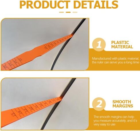 2PCS GAP GAUGE Auto Supplies CAR PANCE GAP TOOL TOOL Plastic Car Door Abor Accer Car GAP PLANE PLAC in Kuwait
