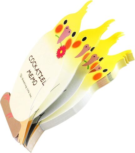GreetingLife ETN-116 Animal Die Cut Memo Cockatiel in Kuwait
