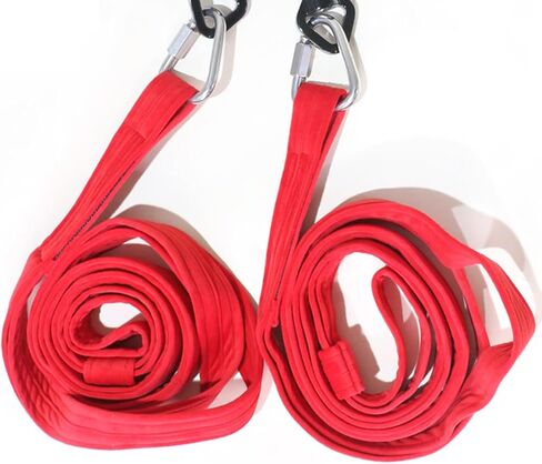 9ft 2.75m Aerial Straps Ropes Yoga Aerial Acrobatics Body Aerial Loop Trapeze Circus Apparatuses Equipment Three-Layer Straps 1 pairs in Saudi Arabia