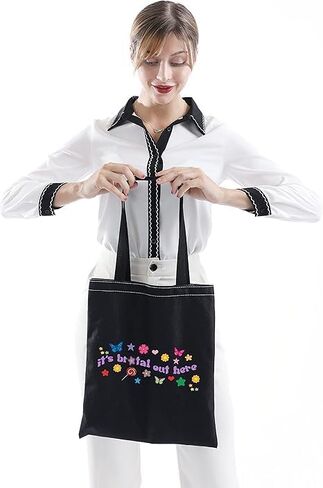 XYANFA Olivi Makeup Bag Olivi Fans Gift singer Cosmetic Bag for Girls Music Lover Gift (brutal out here tote bag) in Saudi Arabia