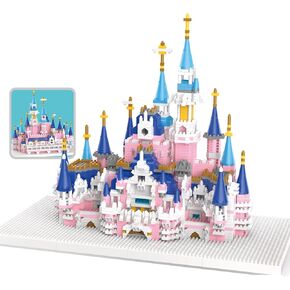 3008 PCS Castle Mini Building Builds للبالغين - Micro Toy Building Model Kit - Micer Architectur