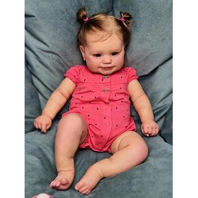Terabithia LifeLike Reborn Baby Baby Dolls - 24inches Soft Vinyl Vinyly Handistic Handistic Baby Baby Dolls Abesint Smiling LifeLike Niper