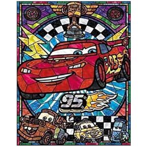 رسم 5D Diamond Paint Full Drill ، Conc Cartoon DIY Diamond Painting by Number Kits ، Rhinestone Crystal Drawing Gift for البالغين ، 16'x12 ''