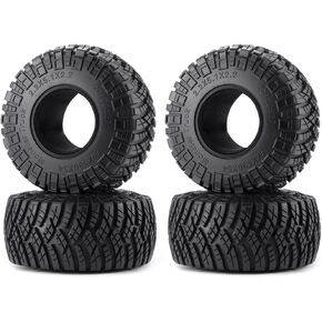 RC 2.2 إطارات الزاحف 130 مم المطاط 2.2 إطارات 4pcs لـ 1/10 مقياس SCX10 90047