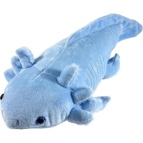 AXOLOTL محشو بالحيوان ، لعبة plush plush لطيفة ، 19 "Plushie ناعمة محشو وسادة الحيوانات ، Kawaii Plushies for Kids Boys Girls Home (Pink)
