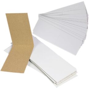 Corrugated Cardboard Sleeves for Cards – 75 Pcs Sports Card Shipping Supplies – 3 x 4.5" Trading Card Shipping Protector for Sports Cards Gaming Cards & Other Collectibles, CB_00075