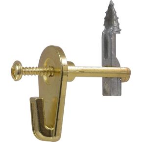 Hillman 122410 megahook kit Specialty Picture Hangers, Pack of 1, Gold