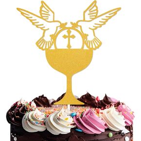 Mi Bautizo Cake Topper - Spanish My Bapstim Cake Decor