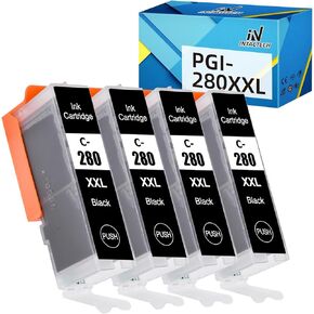 PGI-280 XXL استبدال خزان الحبر الأسود لـ Canon 280xxl 280 PGBK BK حبر خراطيش العمل من أجل PIXMA TS6120 TS8120 TR7520 TR8520 TS9120 TS6220 TS8220 TS9520