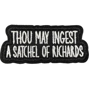 قد تتناول حقيبة من Richards Patch 3 "بقع مطرزة ساخرة مضحكة لحقائب الظهر ، والقبعة ، والسترات ، والحديد على الخياطة ، وتطريز DIY PVC Potses Patches ، إكسسوارات له 3 بوصة لها