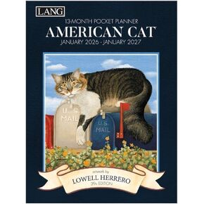 Lang, American Cat Monthly 2026 Pocket Planner