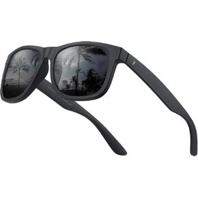 VELAZZIO Mens Sunglasses Polarized With UV400 Protection, Fits for Women Fashion Driving, Fishing, Sports, Beach, Golfing