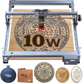 CREALITY FALCON 10W LASER ENGRAVER ، مع قاطع ليزر قرص العسل 500 × 500 مم ، 10000 مم/دقيقة ، 72W قاطع ليزر عالي الدقة للخشب ، الأكريليك ، التثبيت المسبق والخارج