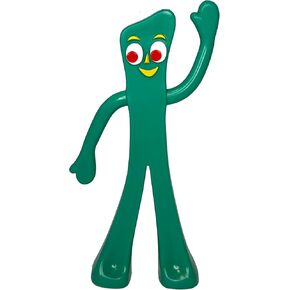 6" Gumby Bendable Figure, Classic Vintage Toy, Safe for Kids, Original The Gumby Show Figure, Great Gift for Kids and Collectors, Nostalgic Present.