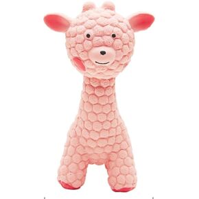 Pomosavida+PTL0034_P+Deer (Pink)+Pet Toy Toy Toy Toy Toy Toy Dog Dog Toy Toy Toy Toy Toys ، الحجم: 160 * 105 ملم ، 66.7 جرام ، ألعاب Chewy للكلاب ، ألعاب الكلاب اللاتكس.