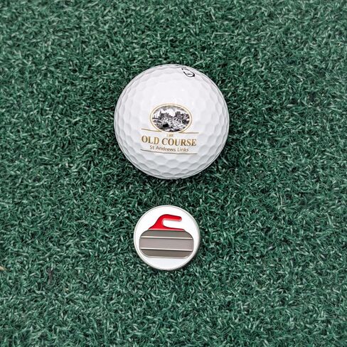 Foretra - Canada Maple Leaf Golf Ball Marker with Magnetic Ball Marker Hat Clip, Golf Accessories, Ball Marker Funny Accessories for Men and Kids Golf Lovers Funny Golf Make for Golfer in Saudi Arabia