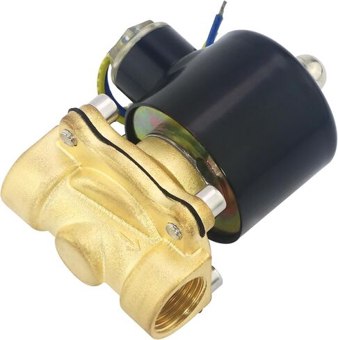 1/4 Inch NPT DC12V Brass Electric Solenoid Valve 2W025-08 Normally Closed Water, Air, Diesel in Saudi Arabia