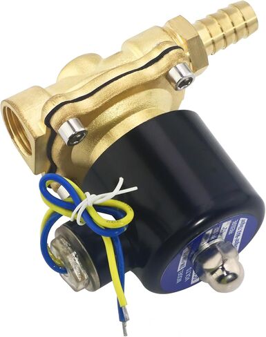 1/4 Inch NPT DC12V Brass Electric Solenoid Valve 2W025-08 Normally Closed Water, Air, Diesel in Saudi Arabia