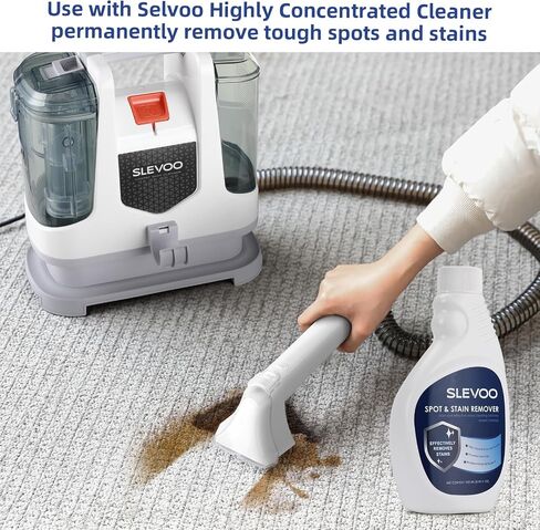 Carpet Cleaner Machine 10.5Kpa Strong Suction, 400W Powerful Motor, Portable Upholstery Cleaner with Stain and Spot Remover for Pet Accident, Rugs, Carpet and Upholstery in Kuwait