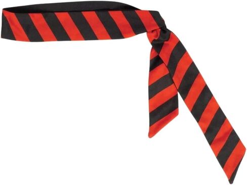 Bold Red & Black Pirate Headscarf for Adults - Pack of 1 - One-Size-Fits-All - Perfect for Costume Parties & Adventure Seekers in Saudi Arabia