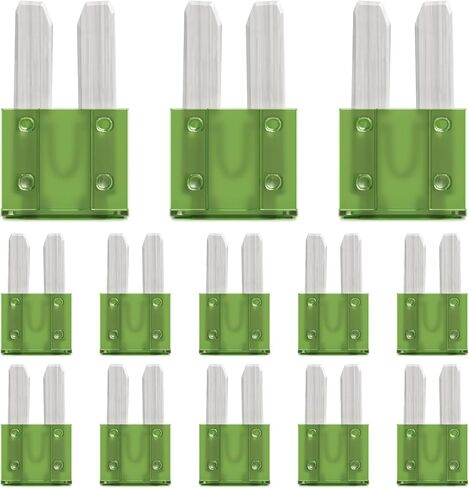 15 Amp Micro2 Fuse 15Amp Micro 2 Car Fuses 15A Automotive APT ATR Blade Fusibles para Autos for RV Vehicle Truck Motorcycle Boat (Pack of 30Pcs) in Kuwait