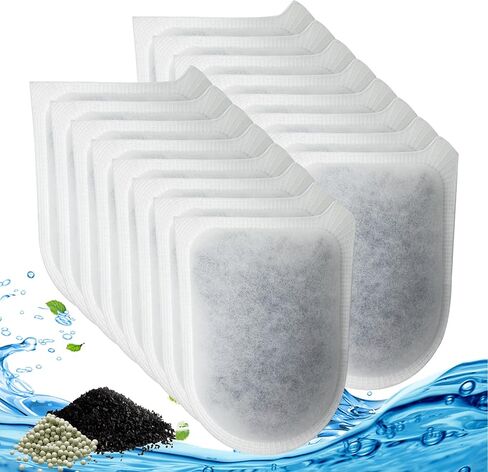 6 خراطيش مرشح حزمة لتصفية Tetra Whisper Ex ، متوافقة مع EX30/EX45/EX70 ، ترشيح أربع مراحل ، الكربون والزيوليت المنشط ، سهل التثبيت in Kuwait