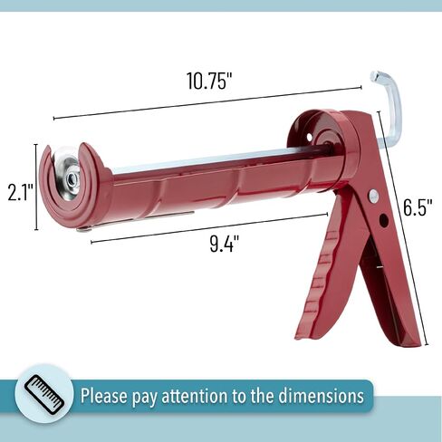 Bates- Caulking Gun, 10:1 Thrust Ratio, Brown, Caulking Tool Gun, Caulk Gun No Drip, Hand Caulking Guns, Silicone Gun, Caulking Gun Tool, No Drip Caulk Gun, Caulk Guns, Caulking Gun Dripless in Saudi Arabia