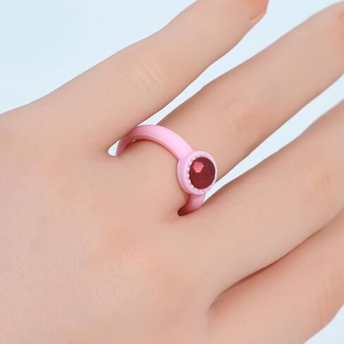 3/1 Packs Silicone Rings for Women - Silicone Ring Women - Womens Rubber Wedding Rings - Diamond Silicone Wedding Bands Women ，Size 05 in Saudi Arabia