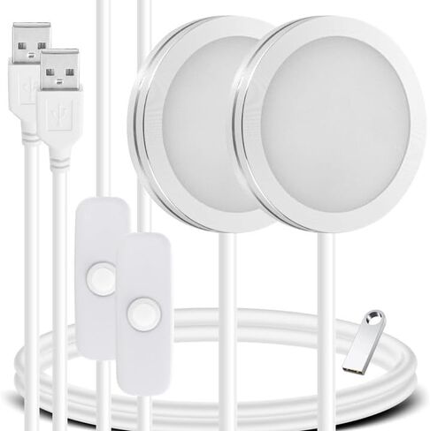 Compatible with Bambu Lab LED Lamp 001 Kit, LED Creative Lighting Kit for 3D Printers for Crafting Nightlight Models, Features White Color Lighting in Saudi Arabia