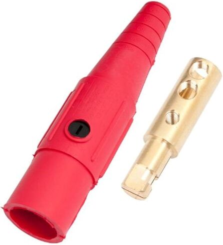 Marinco CLS2MB-E CLS Cam Type, Series 16 Inline, Single Pin Connector, 400 Amp, 600 Volt, #6 - #2 AWG, Male - Green (E) in Kuwait
