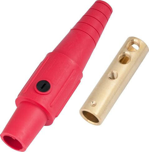 Marinco CLS2MB-E CLS Cam Type, Series 16 Inline, Single Pin Connector, 400 Amp, 600 Volt, #6 - #2 AWG, Male - Green (E) in Kuwait