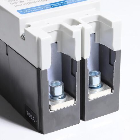 Main DC 200 Amp Circuit Breaker AC Disconnect Switch 1 Poles 550V Battery Thermal Magnetic Trip Power Solar UPS Station in Kuwait