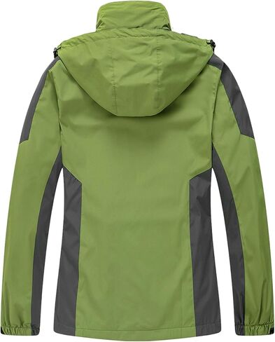 Diamond Candy Waterproof Rain Jacket Women Lightweight Outdoor Raincoat Hooded for Hiking skiing in Saudi Arabia