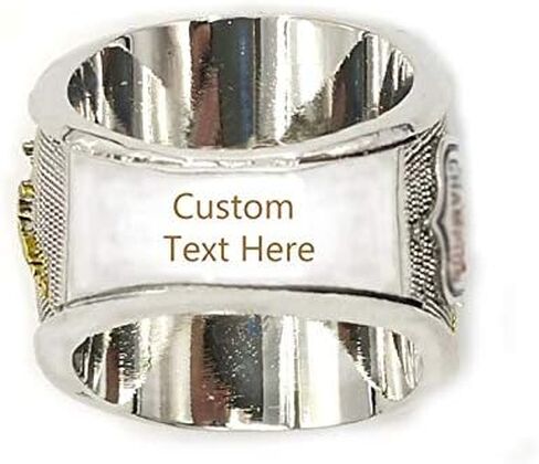Customized Fantasy Basketball League Champion Championship Trophy Rings Prize in Saudi Arabia
