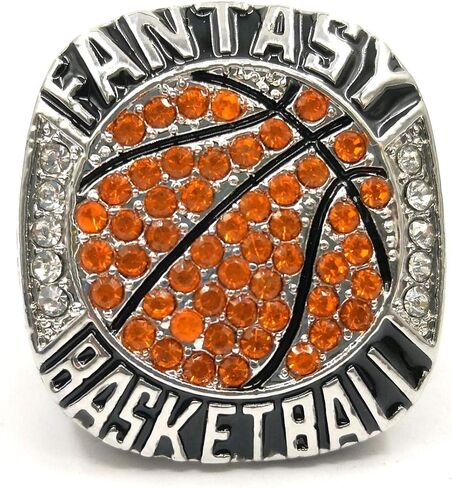 Customized Fantasy Basketball League Champion Championship Trophy Rings Prize in Saudi Arabia