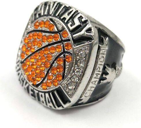 Customized Fantasy Basketball League Champion Championship Trophy Rings Prize in Saudi Arabia