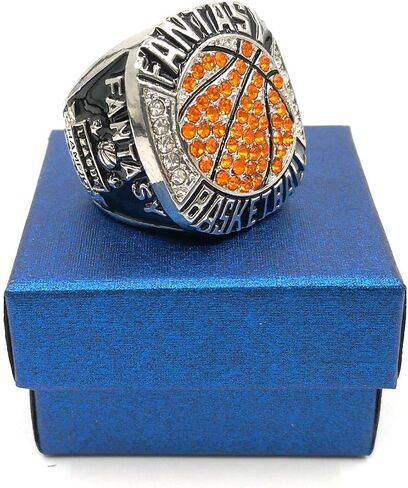 Customized Fantasy Basketball League Champion Championship Trophy Rings Prize in Saudi Arabia